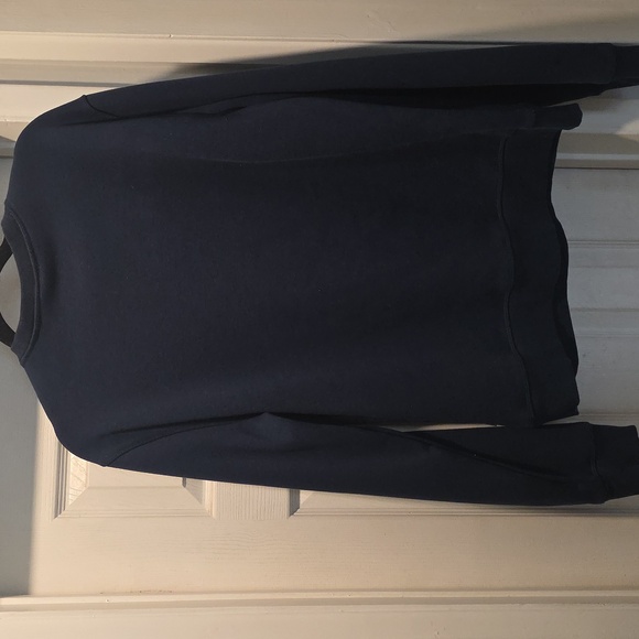 Eddie Bauer Men's Deep Blue Crewneck Sweater - Picture 4 of 4